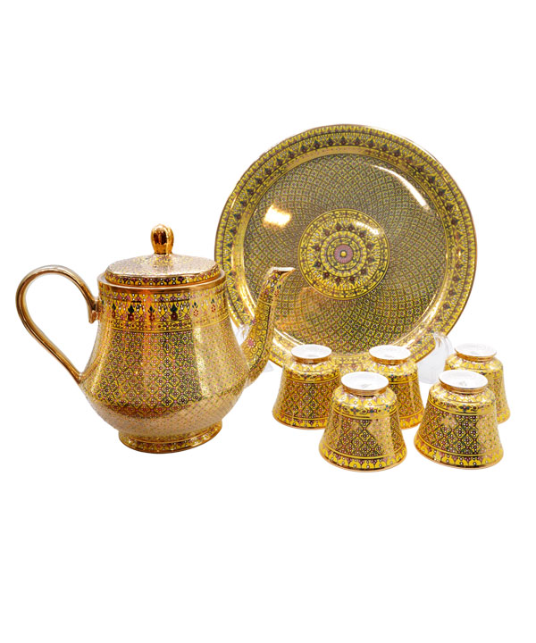 Teaset Bell shape with 5 cup